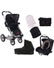 Mutsy 4 Rider Lite Stroller - New Cargo Black