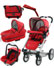 Mutsy 4 Rider Lite Stroller Red inc Pack 66