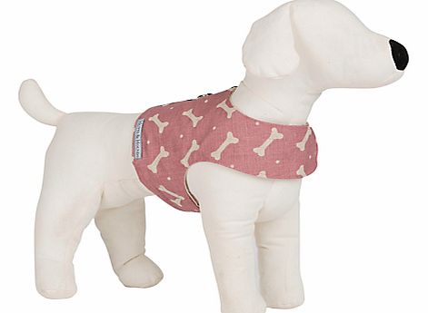 Bone Print Soft Dog Harness