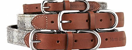 Slate Tweed Dog Collar