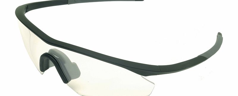 M:Vision Shields Clear Lense Glasses