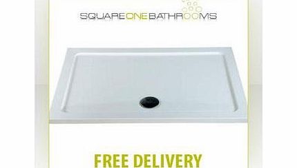 MX Elements Rectangle Stone Resin Shower Tray 1400mm X 900mm Low Profile