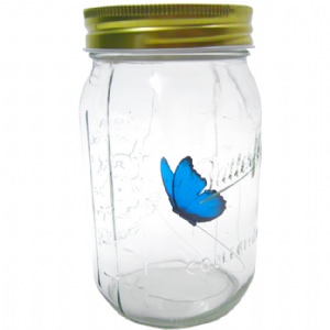Butterfly Toy Jars - Blue Morpho
