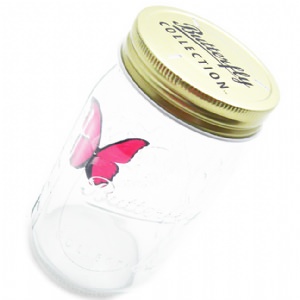 Butterfly Toy Jars - Pink Morpho