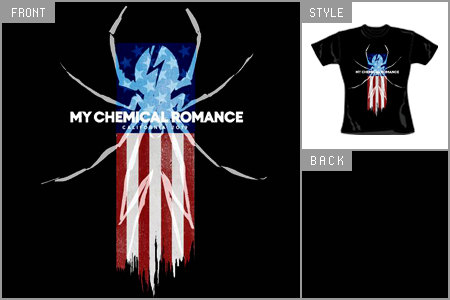 MY Chemical Romance (California) Girls T-shirt