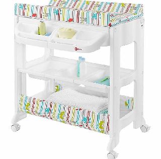 My Child Peachy Changing Station Animal Stripes