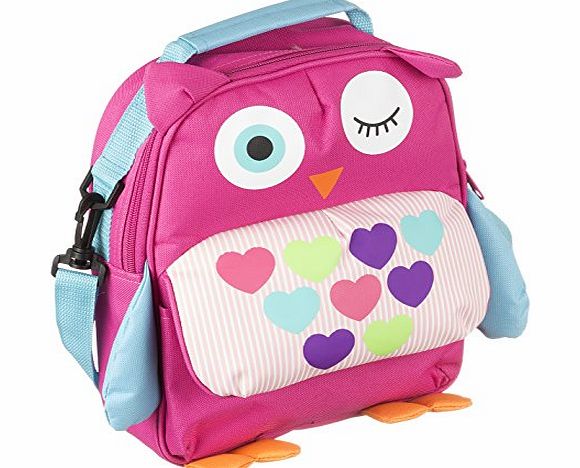 Novelty Character Owl Universal Children School Backpack with Interior Sleeve for 6-8 inch Tablets