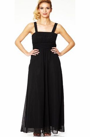 MY EVENING DRESS Full length Elegant Evening Dresses Ladies Cocktail Chiffon Going Out Gowns Bridesmaids Dresses Womens Black 12