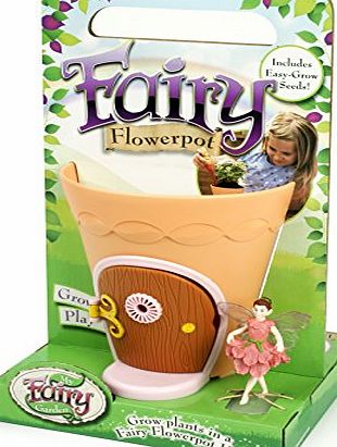 My Fairy Garden ``Fairy`` Flower Pot (Multi-Colour)