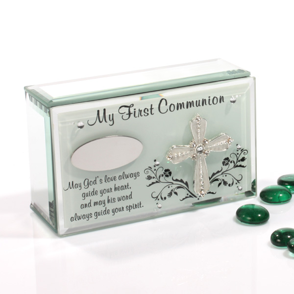 MY First Communion Engraved Trinket Box
