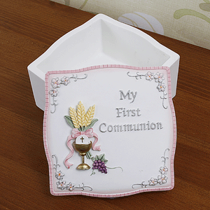 MY First Communion Rosary Box - Pink