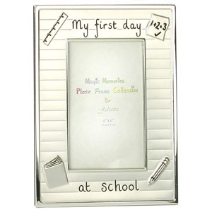 First Day at School 4 x 6 Photo Frame