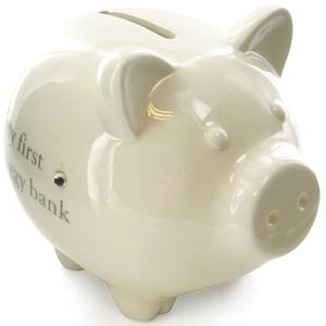 MY First Piggy Bank by Bambino Ceramic Money