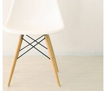 * Higher Quality * - Eames Eiffel DSW Lounge Dining Chair White - Panton Era
