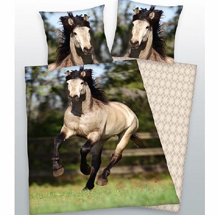 My Little Pony Grey Horse Single Cotton Duvet Cover and