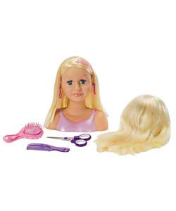 My Model Hair Head with Make Up