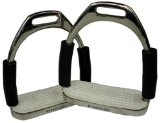 FLEXI STIRRUP IRONS WITH FREE TREADS 4 1/2