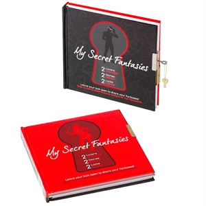 Secret Fantasies - Locking Diary for Couples