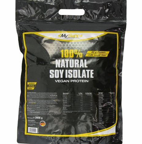 My Supps Isolat 2000g 100 Percent Natural Soya Protein