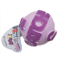 Medium Vinyl Ball Squeaky Toy for Dogs by My Word