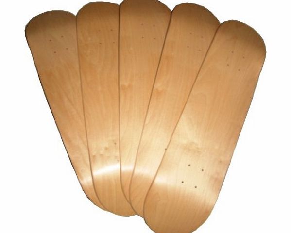 MyBoardShop.eu 5 Skateboard Blank Decks 7.625 inch - Blank Deck USA