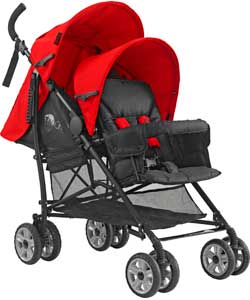 MyChild Sienta Duo Baby Nest and Raincover - Red