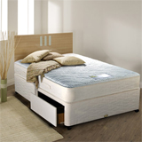 Myers 135cm Bermuda Memory - Clearance Product Platform Top 2 Drawer Double Divan Set