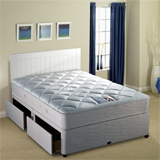 Myers 135cm Festival - Clearance Product Platform Top Non Drawer Double Divan Set