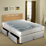 Myers 135cm Gala Backcare - Clearance Product Platform Top Non Drawer Double Divan Set