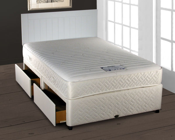 Myers Ambleside Memory Divan Bed Kingsize 150cm