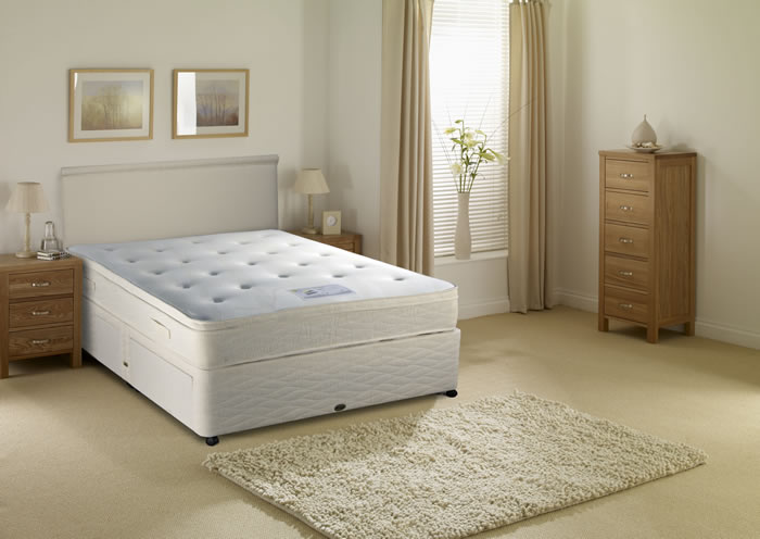 Myer`s Beds Latex Excellence 3ft Single Divan Bed