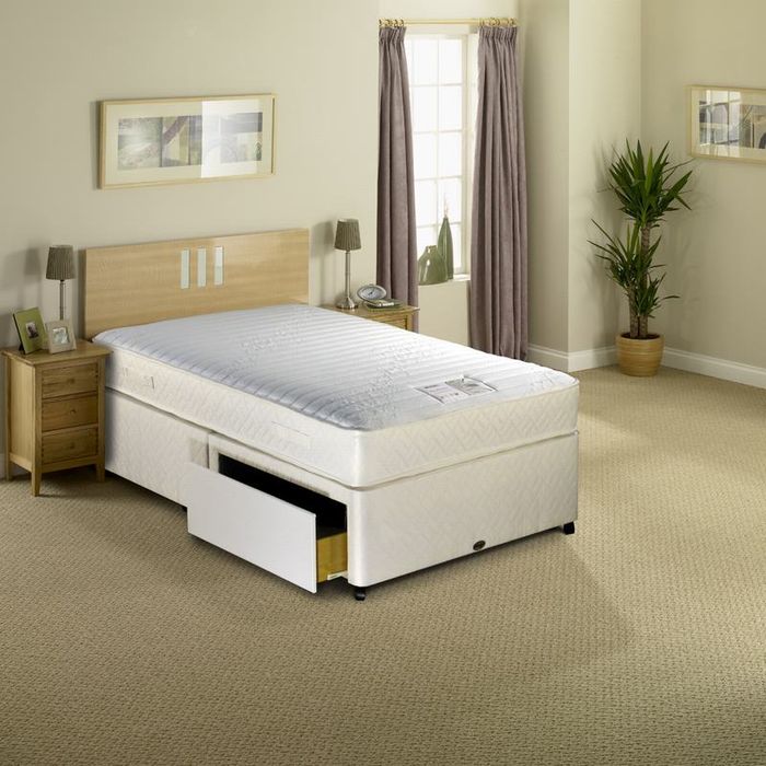 Myer`s Beds Resilience Memory  3ft Single Divan Bed