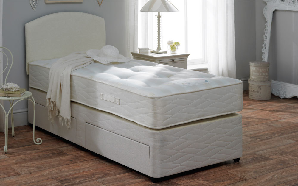 Ortho Charm Divan Bed, Double, 2 Drawers