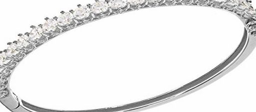 Myia Passiello Essentials Swarovski Pure Brilliance Zirconium Bangle Bracelet