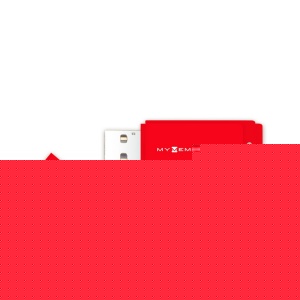 MyMemory 128GB USB 3.0 Flash Drive - Red