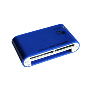 MyMemory 13 in 1 Multi Card Reader - Blue