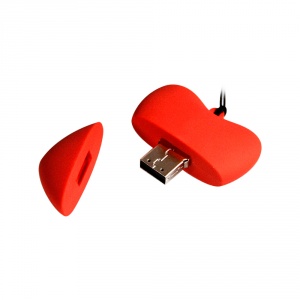 16GB Valentines USB Heart Flash Drive