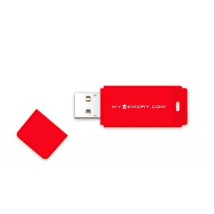 MyMemory 64GB USB 3.0 80 MB/s Flash Drive - Red