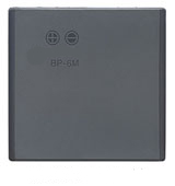 Compatible Nokia BP-6M replacement lithium-ion rechargeable mobile phone battery. Please click here 