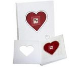 myPIX Album Mariage Heart traditionnel, 60 pages, blanc