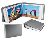 myPIX Basic 200 Photo Album with pockets - grey (11x15cm)