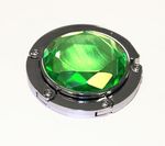 myPIX Classic Bag Hook - Green Crystal