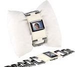 Magma Watch - cream and metal wristband