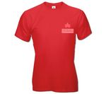 T-Shirt Basic Rouge taille L