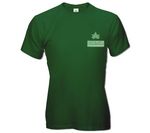 T-Shirt Basic Vert bouteille taille XXL