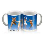 White Full Panoramic Mug