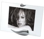 MyPixMania Photo Frame in Silver metal and Glass: 4x6 format