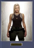 mysterious world BATTLESTAR GALACTICA STARBUCK HIGH QUALITY MOUNTED PHOTO PRINT