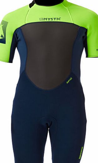 Mystic Mens Mystic Star 3/2mm Back Zip Fl Shorty