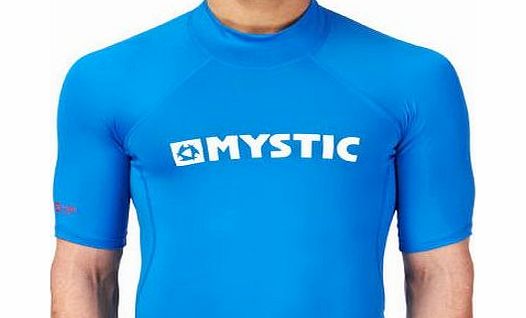 Mystic Mens Mystic Star Short Sleeve Rash Vest - Blue